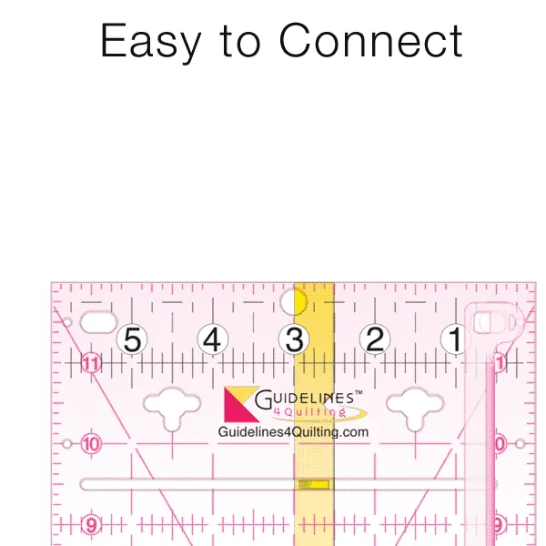 1-Guidelines-Ruler-Perfect4Pattern Set with Free Seam Guides