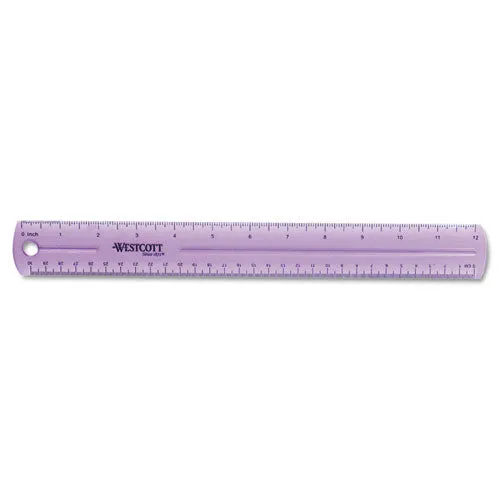 12" Jewel Colored Ruler