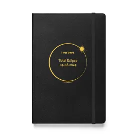2024 Total Eclipse I Was There Limited Edition Hardcover bound notebook
