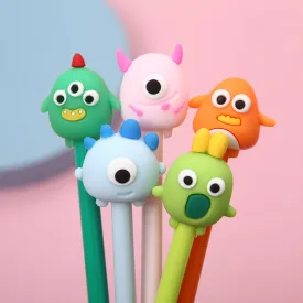 22369 CUTE MONSTERS RETRACTABLE GEL PEN-36