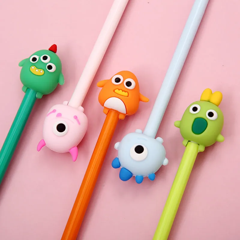22369 CUTE MONSTERS RETRACTABLE GEL PEN-36