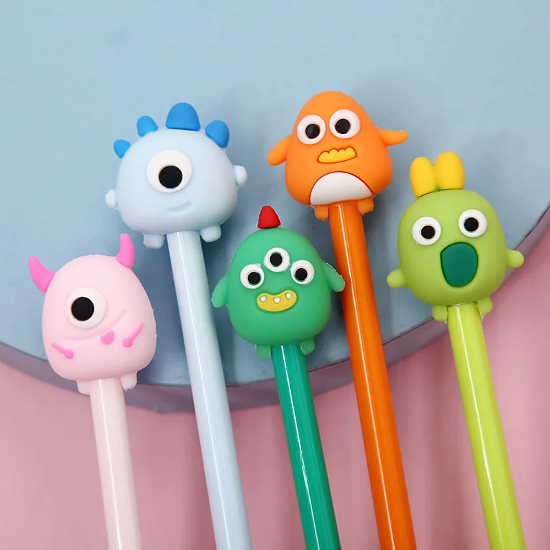 22369 CUTE MONSTERS RETRACTABLE GEL PEN-36