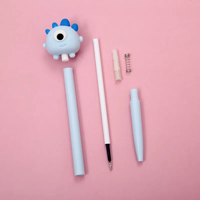 22369 CUTE MONSTERS RETRACTABLE GEL PEN-36