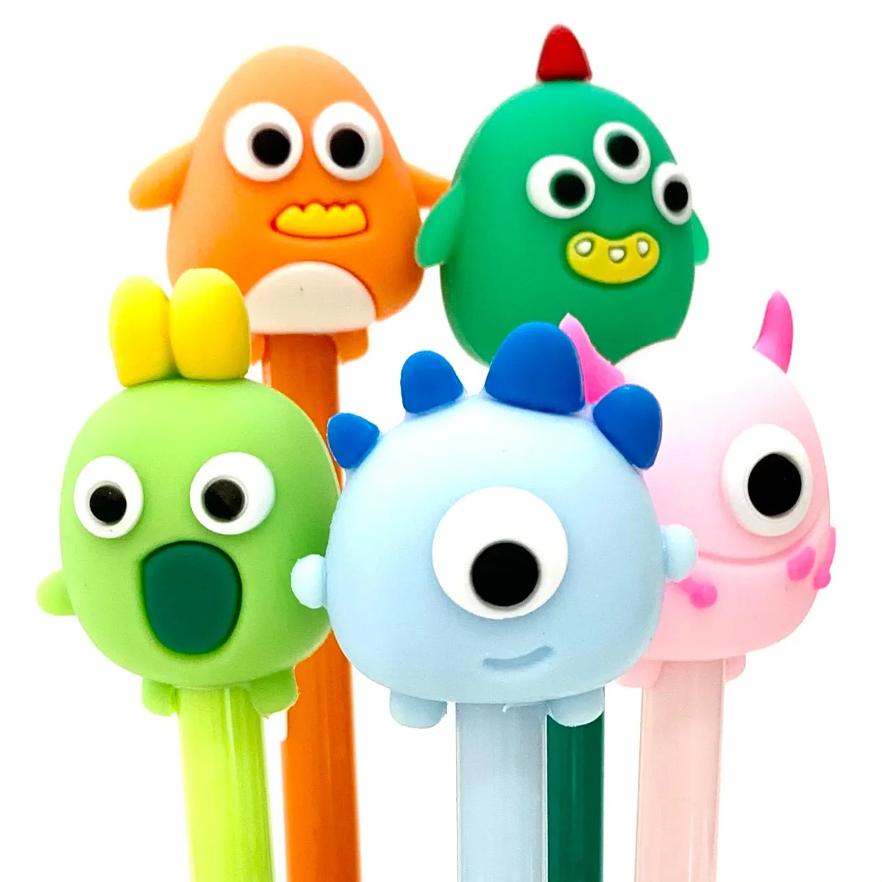 22369 CUTE MONSTERS RETRACTABLE GEL PEN-36