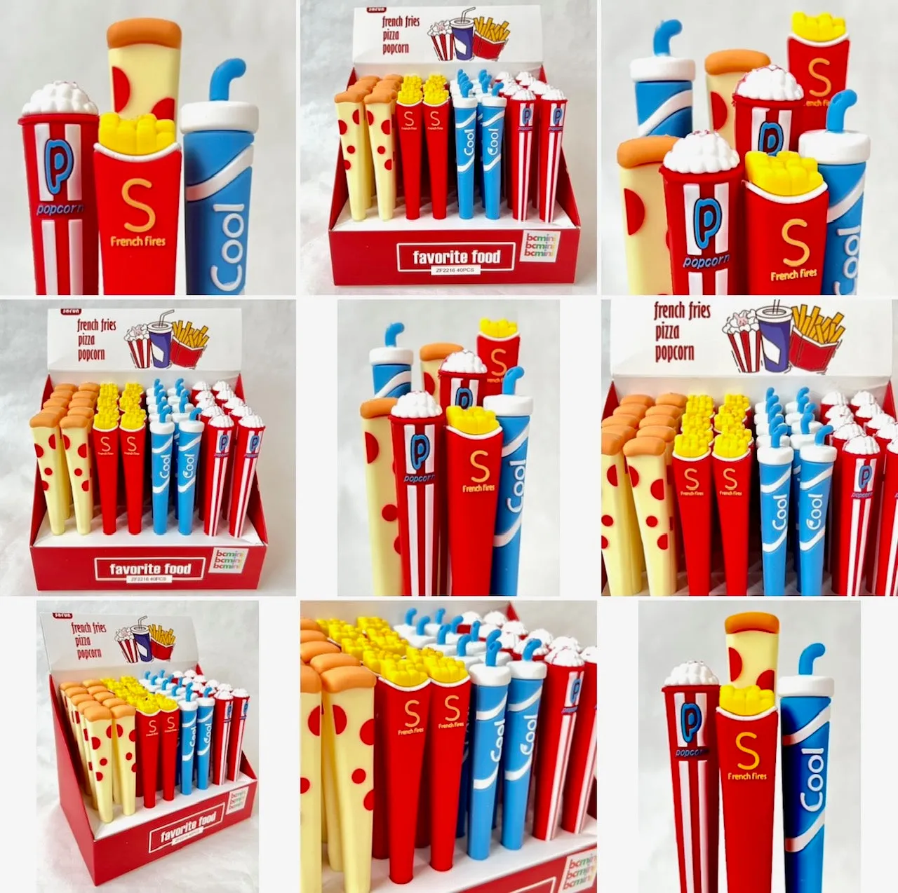 22512 FAVORITE FOOD GEL PEN-40