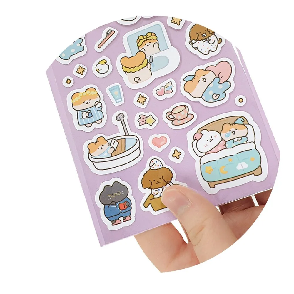 [3-in-1] Hamchi Removable Sticker Set