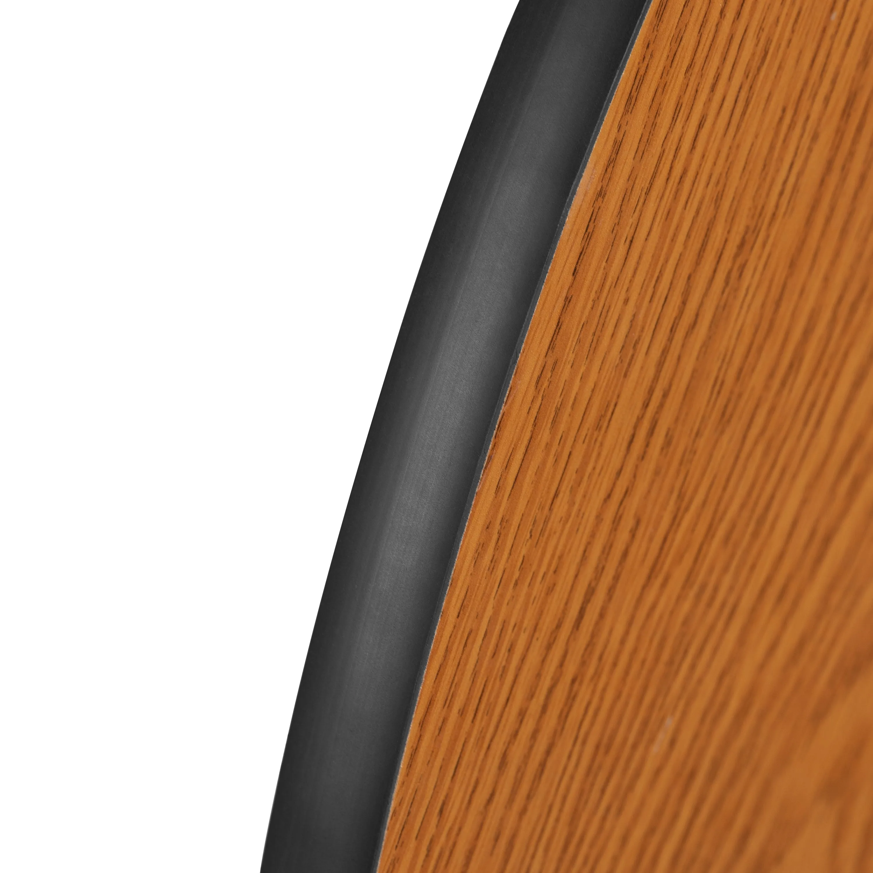 48" Circle Wave Oak Table Set XU-GRP-16CH-A48-HCIRC-OAK-T-A-CAS-GG