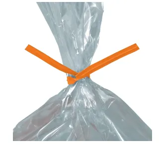 5/32" Colored Paper Twist Ties 2,000/bx