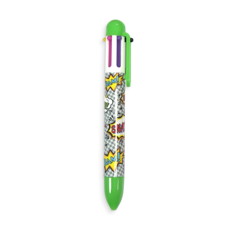6 Click Pens: Comic Attach