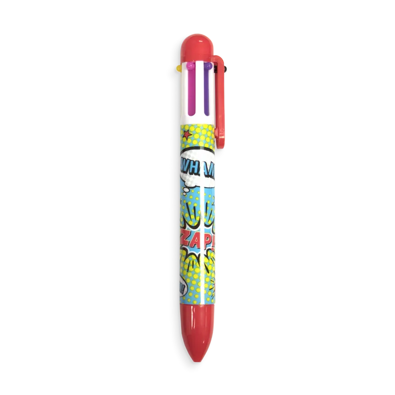 6 Click Pens: Comic Attach