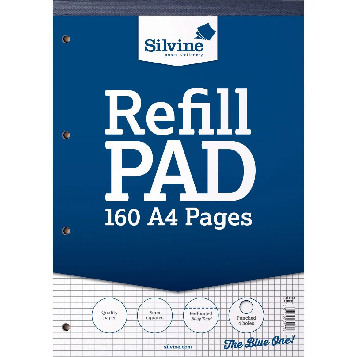 A4 Refill Pad (5mm Square) pk 6