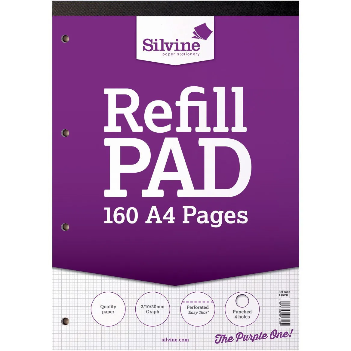 A4 Refill Pad (Graph 2,10,20mm) pk 6
