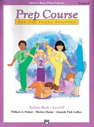 Alfred - Prep Course for the Young Beginner - Technic Book - Level D