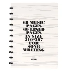 Atoma Music Book A4