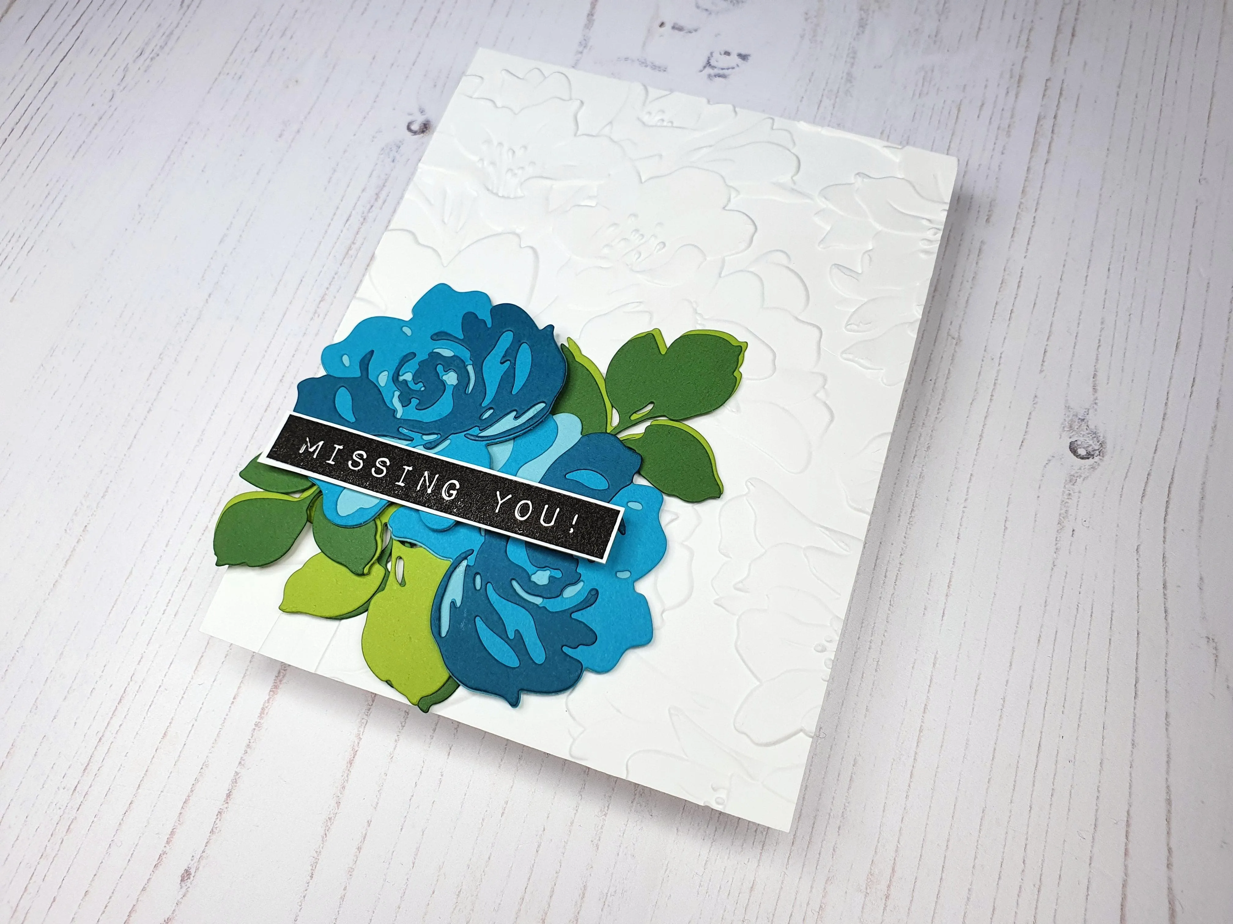 Beautiful Bergenia 3D Embossing Folder