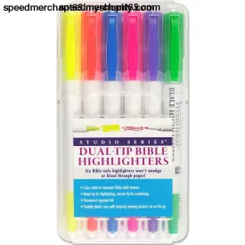 Bible Dual-Tip Highlighters (6-piece Set)