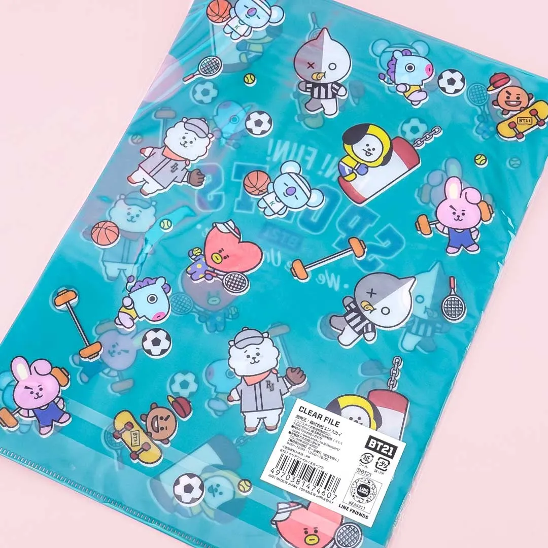 BT21 Universe Sports Festival A4 File Folder