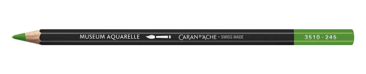 Caran d'Ache Museum Aquarelle Pencil - 245 Light Olive