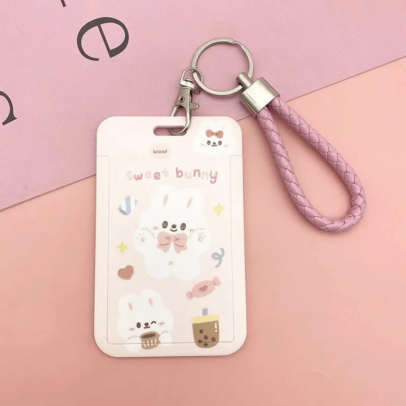 Cartoon Plastic Card Holders