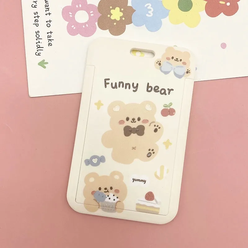 Cartoon Plastic Card Holders