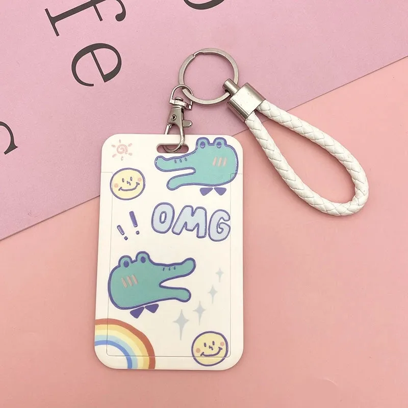 Cartoon Plastic Card Holders
