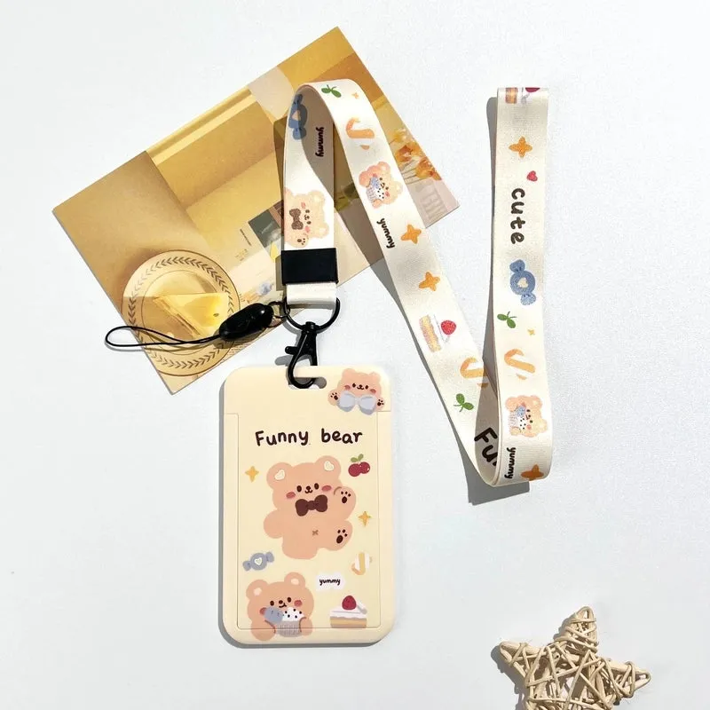 Cartoon Plastic Card Holders