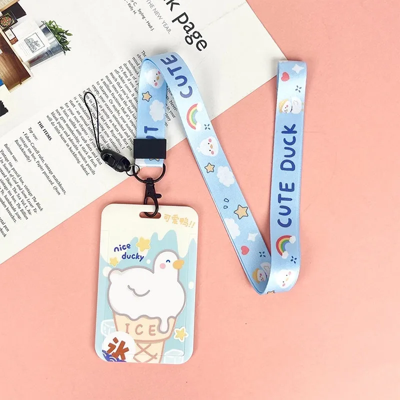Cartoon Plastic Card Holders