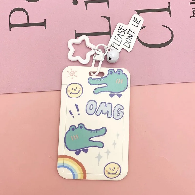 Cartoon Plastic Card Holders