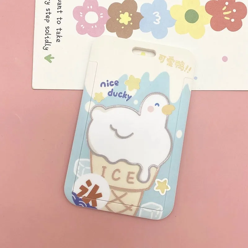 Cartoon Plastic Card Holders