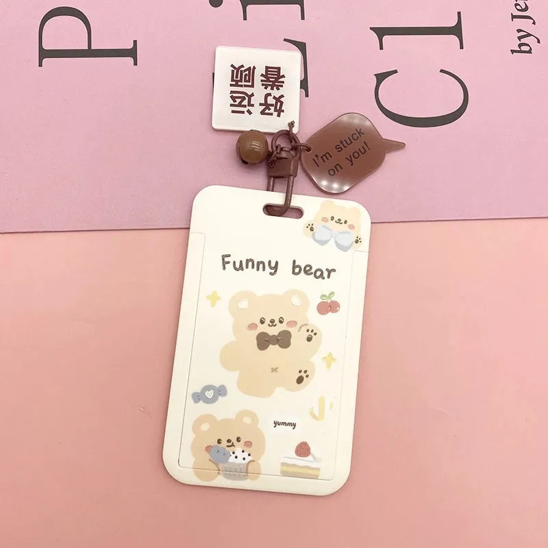 Cartoon Plastic Card Holders
