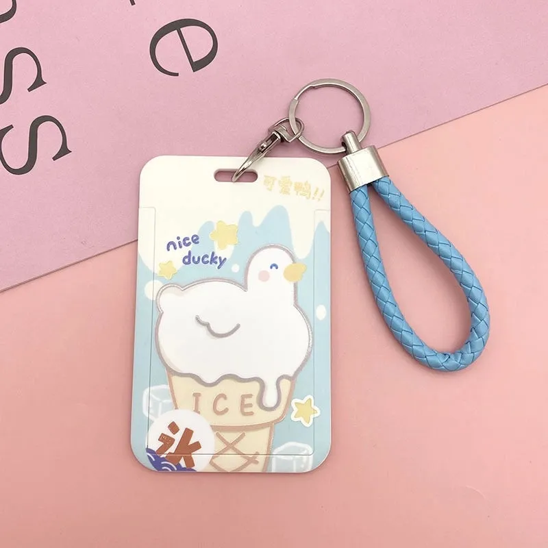 Cartoon Plastic Card Holders