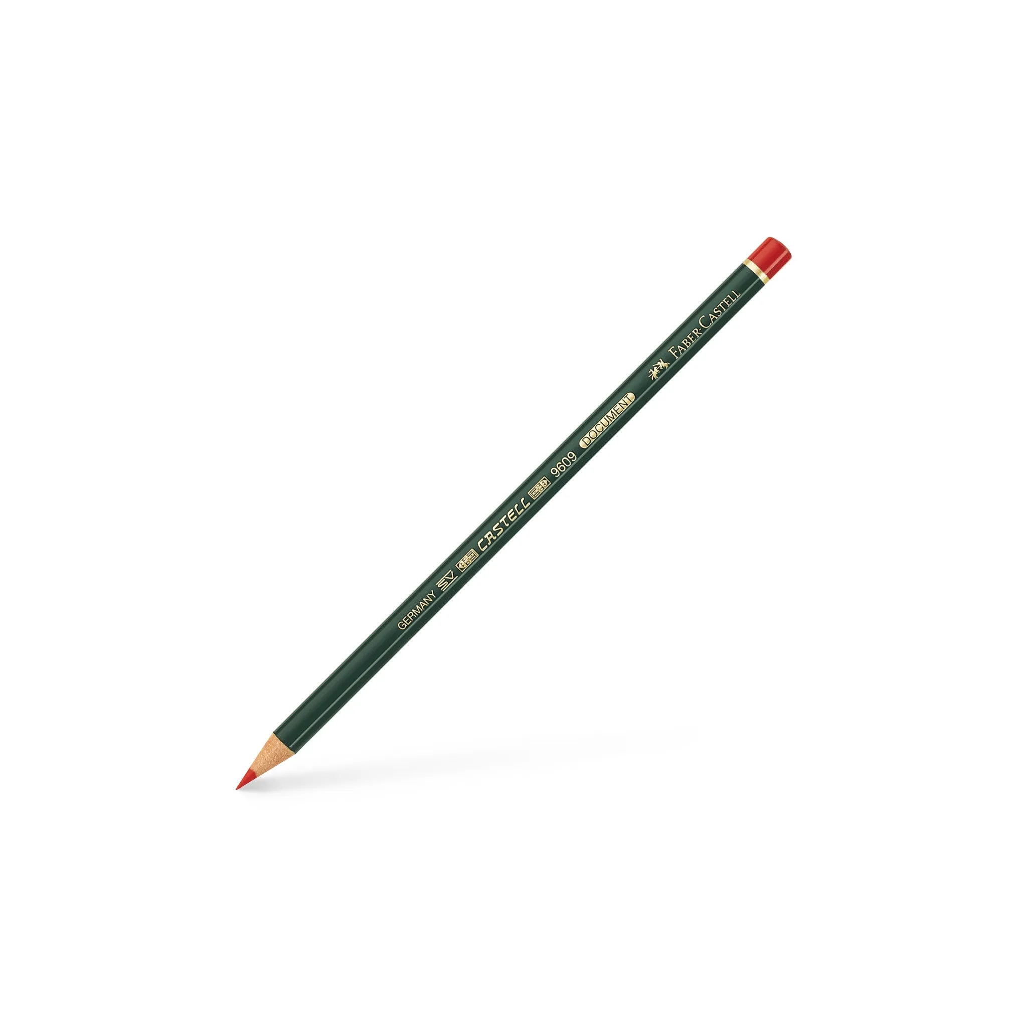 Castell Document Pencil Red Indelible Box of 12 - #119121