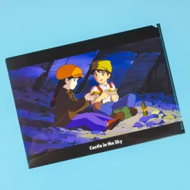 Castle In The Sky A4 File Folder - Pazu & Sheeta