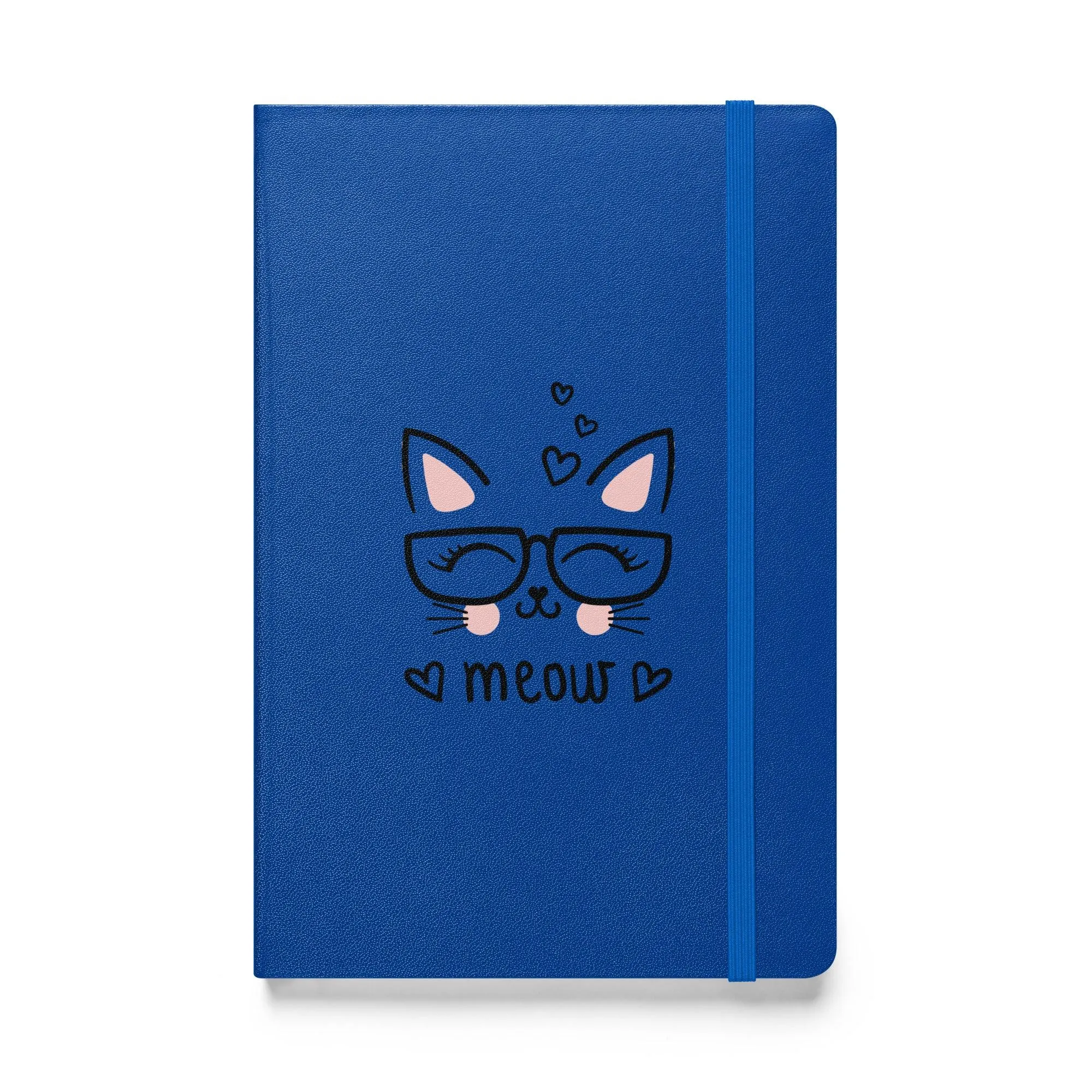 Cat Meow Hardcover bound notebook