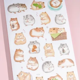Cherish Hamster Stickers