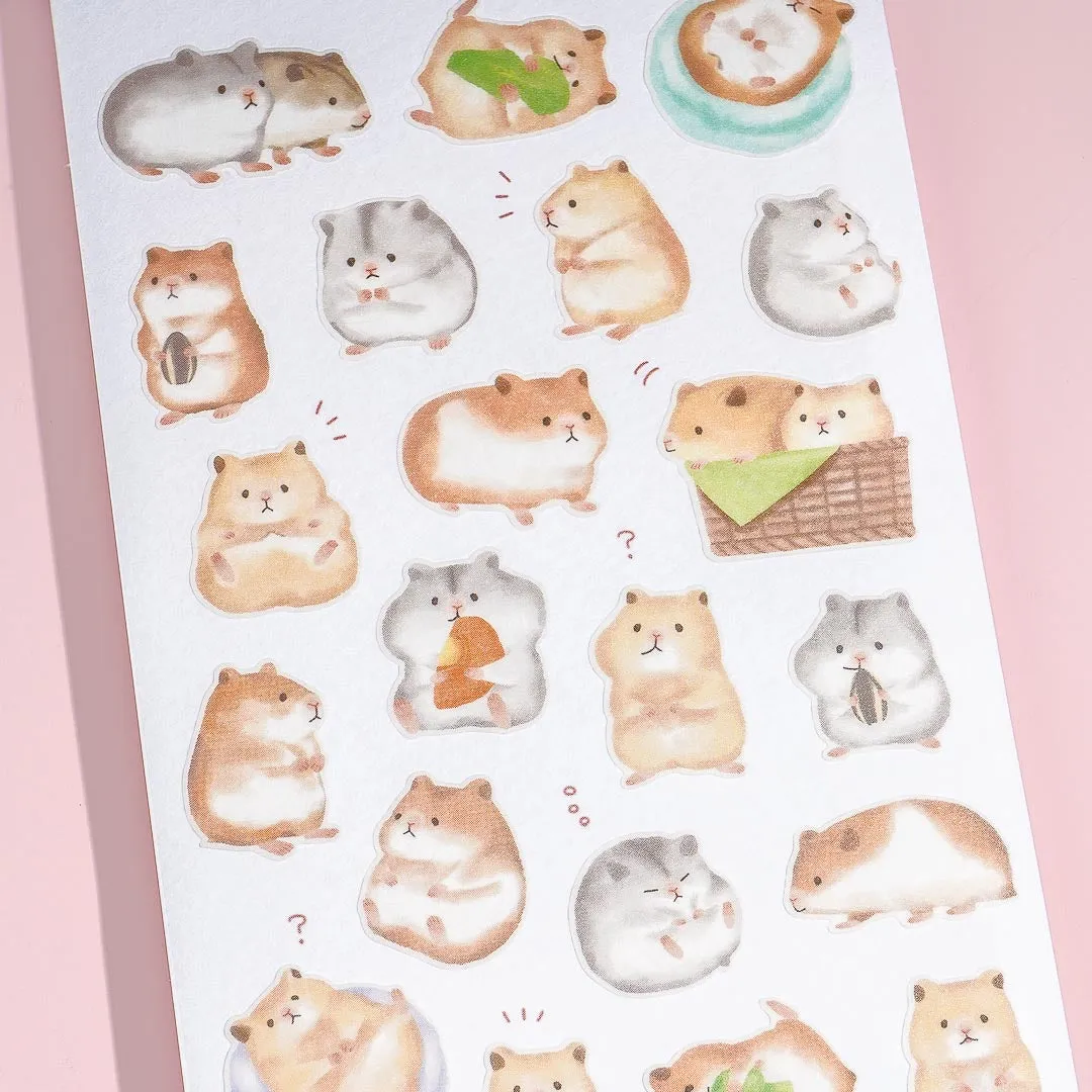Cherish Hamster Stickers