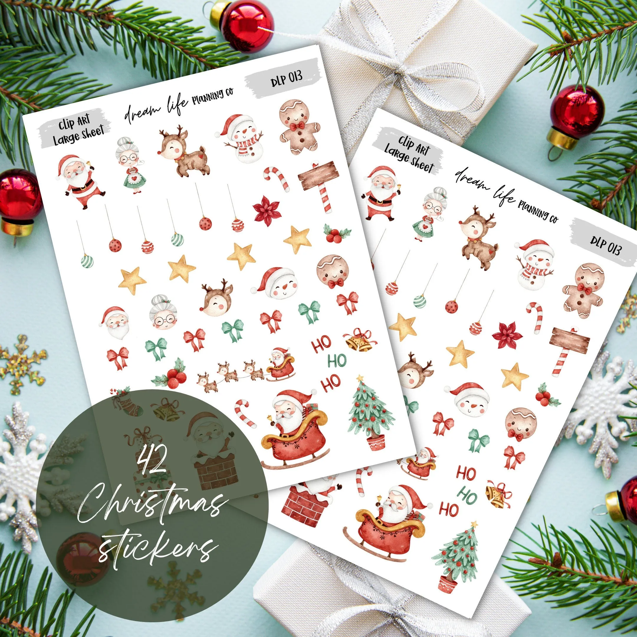 Christmas Decoration Stickers