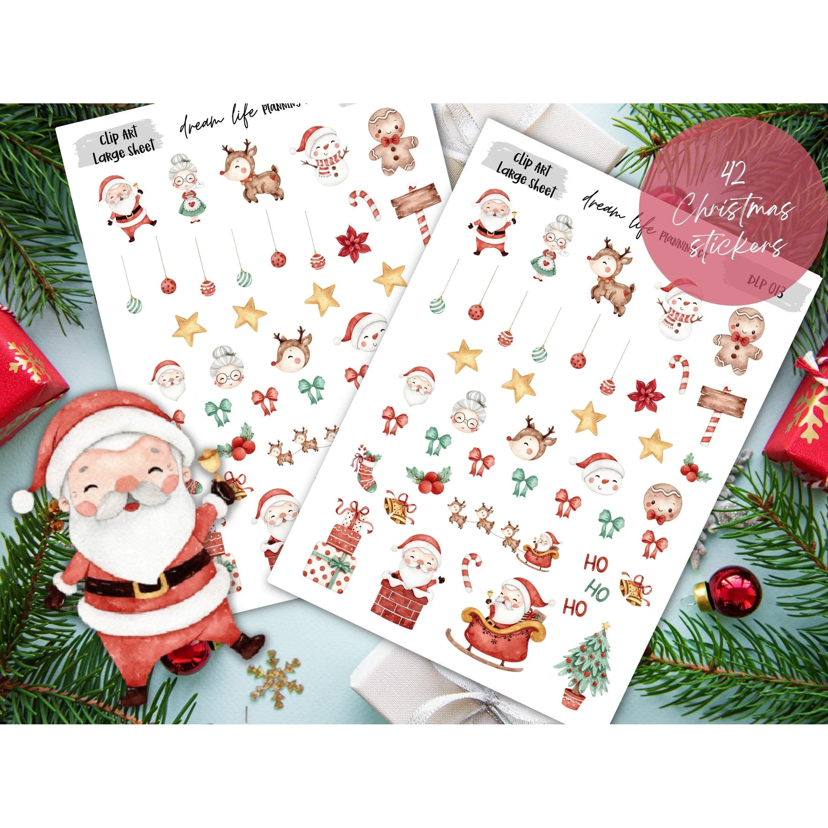 Christmas Decoration Stickers