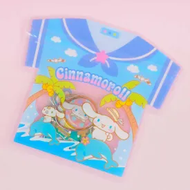 Cinnamoroll Summer T-Shirt Case Sticker Set