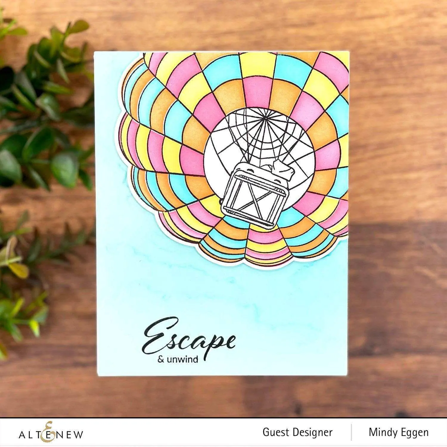 Cloudy Day 3D Embossing Folder