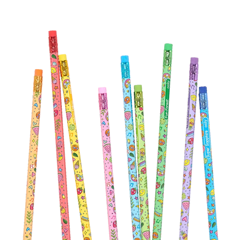 Color Doodlers - 12 Fruity Scented Erasable Colored Pencils