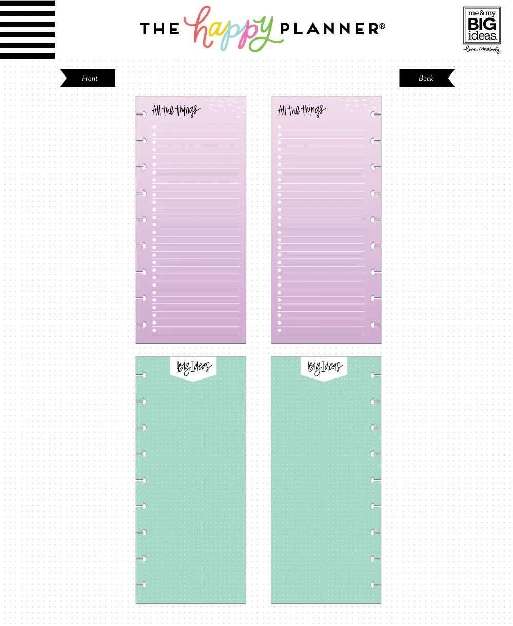 Colored Paper - Half Sheet - Classic