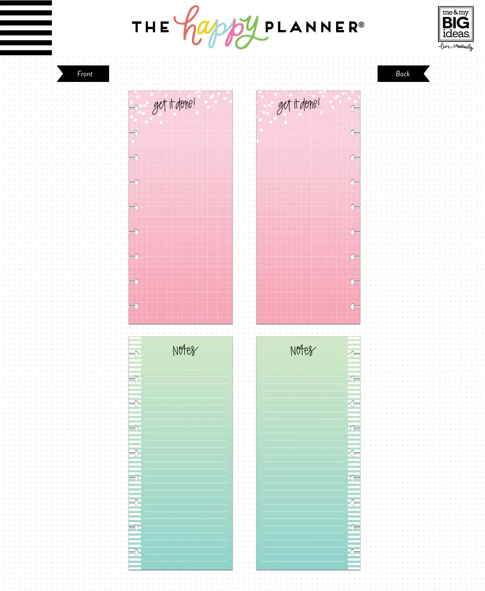 Colored Paper - Half Sheet - Classic
