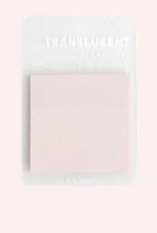 Colored Transparent Sticky Notes!