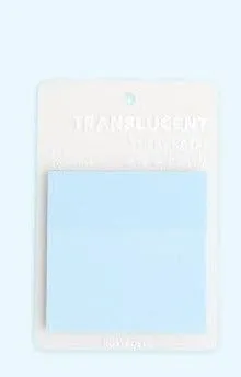 Colored Transparent Sticky Notes!