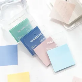 Colored Transparent Sticky Notes!