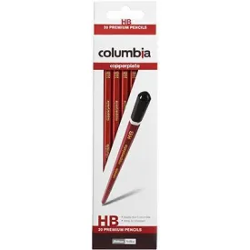 Columbia Copperplate Hexagonal Pencil Hb Box 20