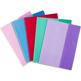 Contact Book Sleeves 9 X 7 Inch Assorted Pack 25