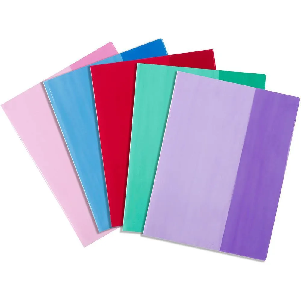 Contact Book Sleeves 9 X 7 Inch Assorted Pack 25