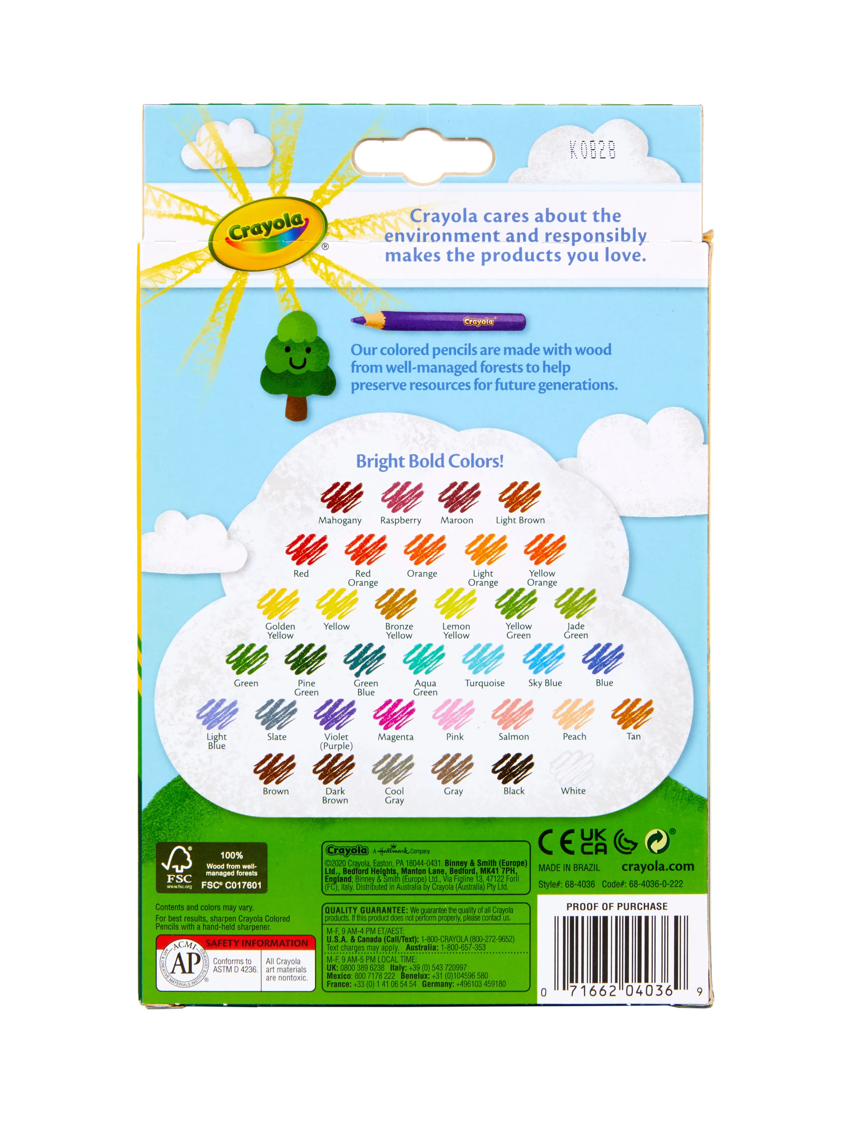 Crayola® Colored Pencil Set (36 Count)